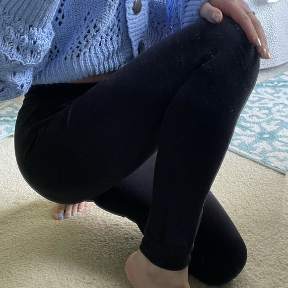 Drawstring Active Leggings